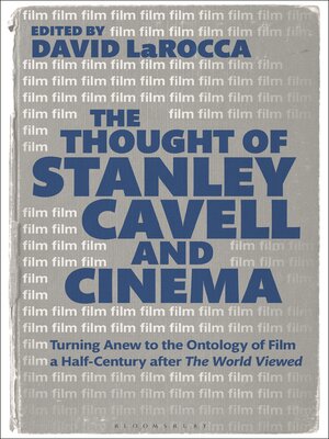 cover image of The Thought of Stanley Cavell and Cinema